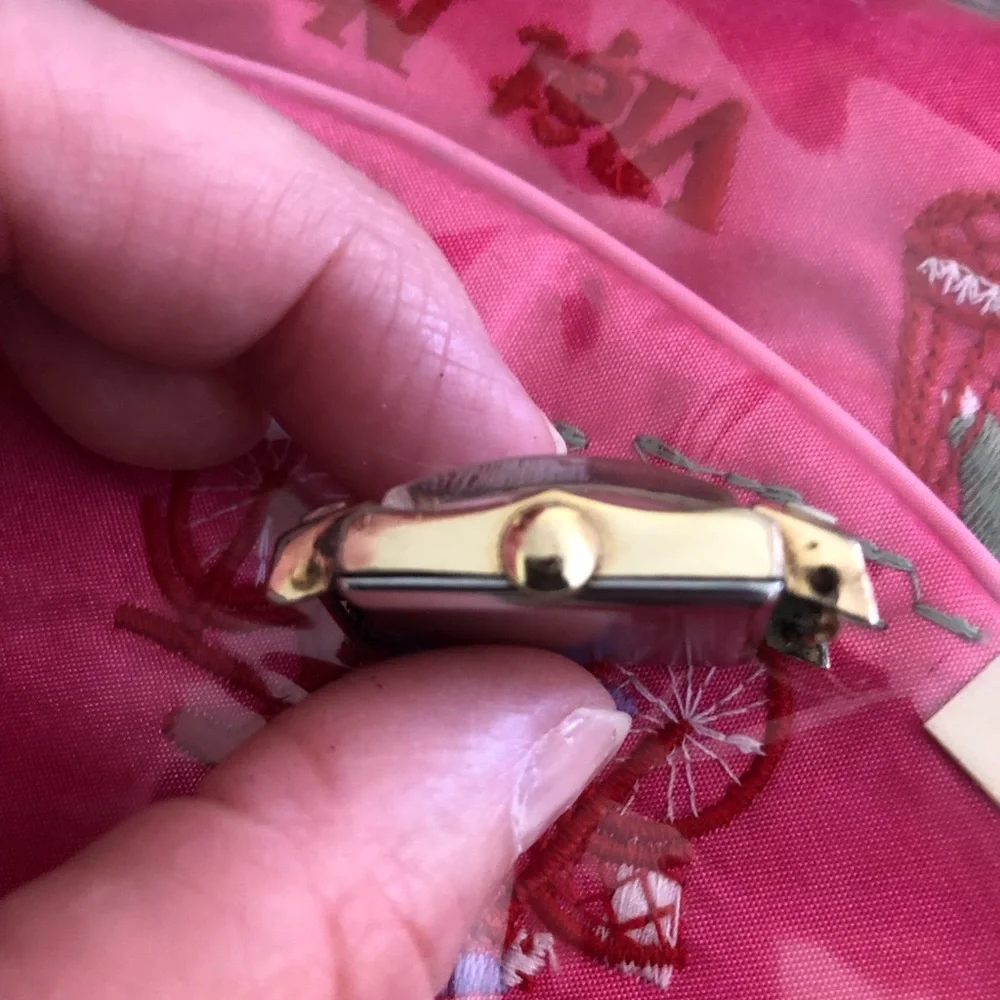 Gruen Antique Water 10k gold filled Bezel. Genuine Diamonds 💎 - Picture 5 of 13